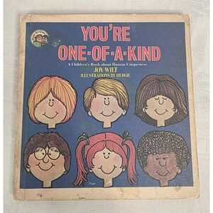 Vintage 1978 You're One-of-a-Kind Joy Wilt Ready-Set-Grow Weekly Reader Book